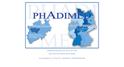 Desktop Screenshot of phadimed.de